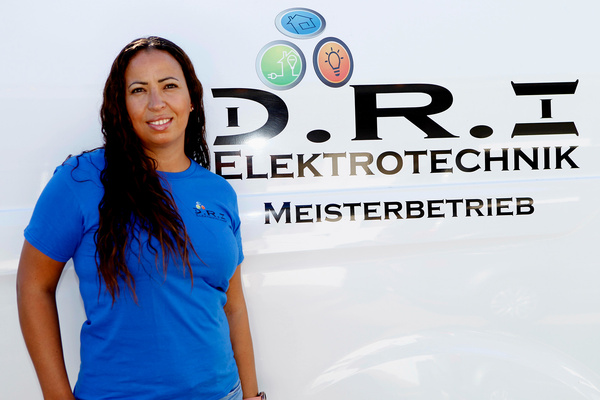 Sharlene Rosa Inacio bei DRI Elektrotechnik in Darmstadt