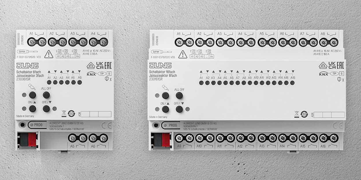 KNX Schalt- und Jalousieaktoren bei DRI Elektrotechnik in Darmstadt