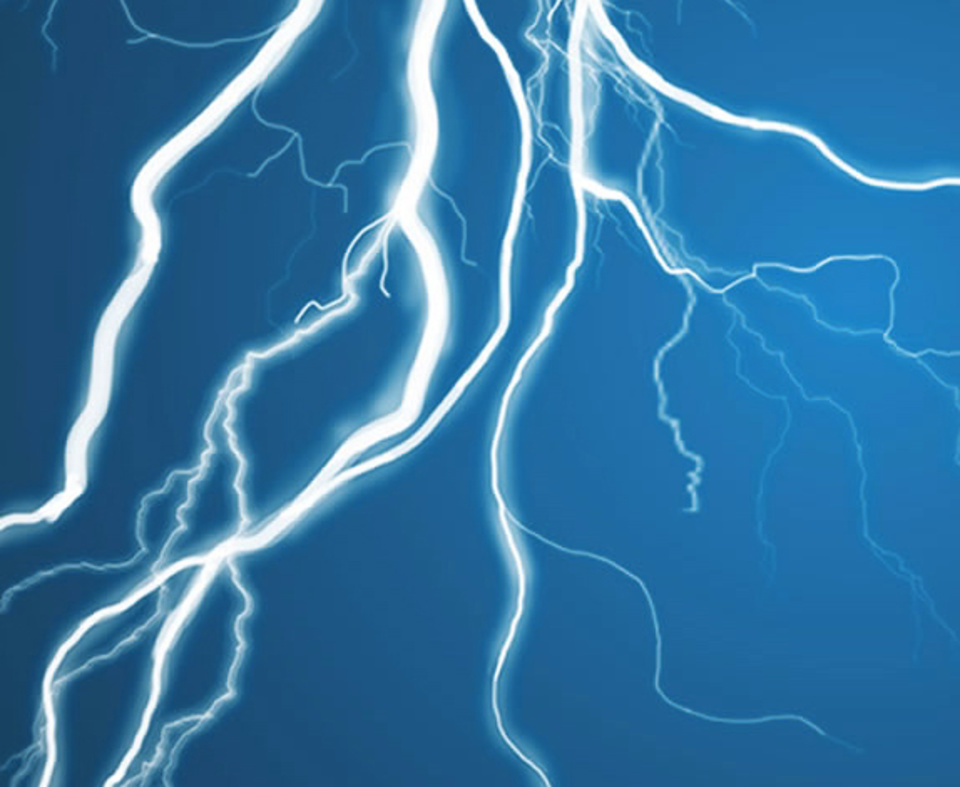 Blitz bei D.R.I Elektrotechnik in Darmstadt