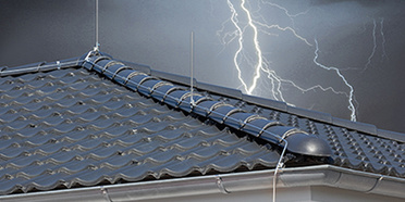 Äußerer Blitzschutz bei D.R.I Elektrotechnik in Darmstadt