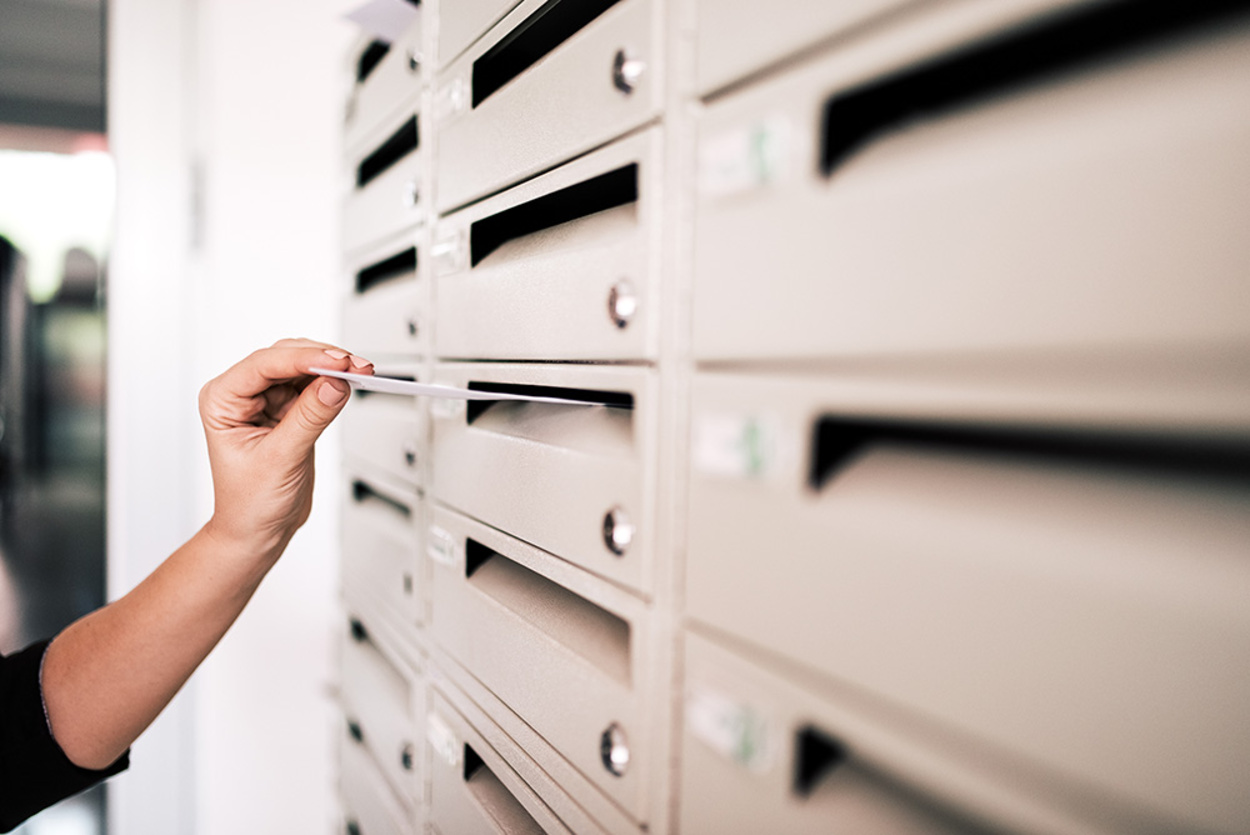 Briefkasten­systeme bei DRI Elektrotechnik in Darmstadt